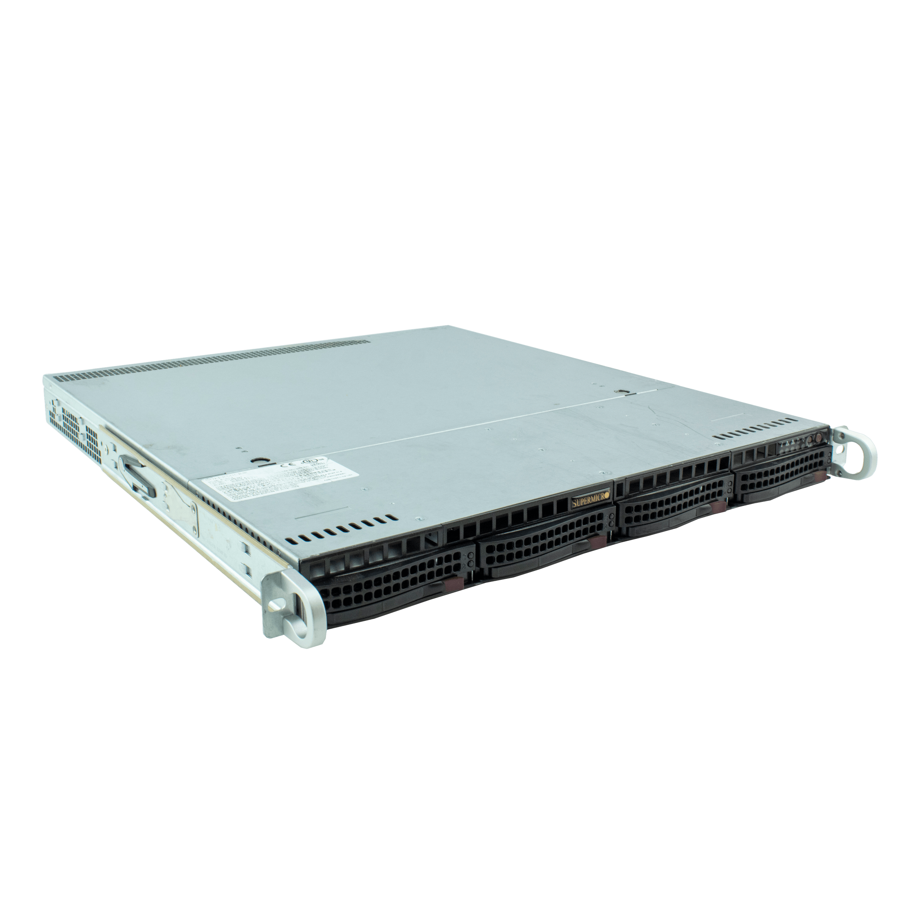Сервер Supermicro SYS-6017R CSE-815 noCPU X9DRI-LN4F+ 24хDDR3 softRaid IPMI 1х600W PSU Ethernet 4х1Gb/s 4х3,5" BPN SAS815TQ FCLGA2011-3 Уценка(noIPMI) (2)