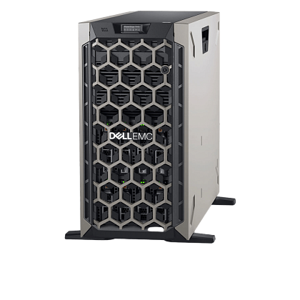 Сервер Dell PowerEdge T440 noCPU 16хDDR4 softRaid iDRAC 2х750W PSU Ethernet 2х1Gb/s 16х2,5" FCLGA3647