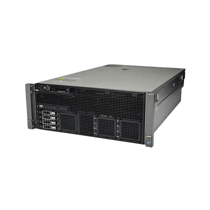 Сервер Dell PowerEdge R930 noCPU 96хDDR4 softRaid iDRAC 4х1100W PSU Ethernet 4х1Gb/s 4х2,5" FCLGA2011-3